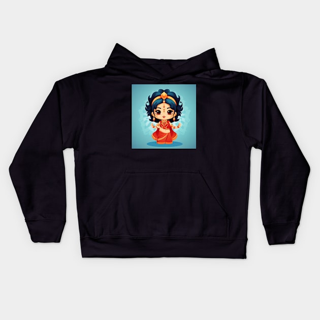 Durga Kids Hoodie by ComicsFactory